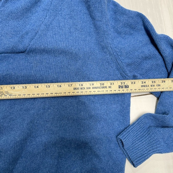 J McLaughlin L Men’s Shawl Collar Buttons Wool Blend Grandpa Sweater Pullover - Picture 3 of 6